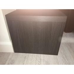 Charcoal Oak Side Table