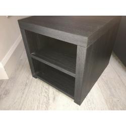 Charcoal Oak Side Table